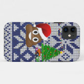 Coques Case-Mate iPhone affreux pull-over de Noël émoji (Dos (Horizontal))