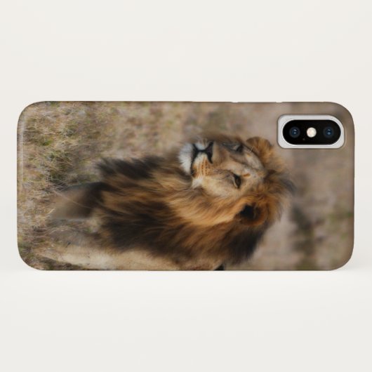 Coques Case-Mate iPhone African Lion (Dos (Horizontal))