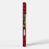 Coques Case-Mate iPhone African Lovely Design rouge tissé (Verso / Droite)