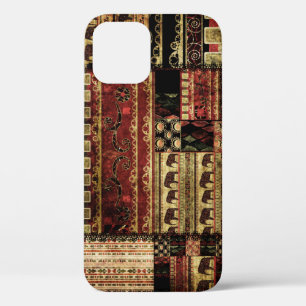 Case-Mate iPhone Case African Patchwork : Grunge Print Arrière - plan