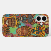 COQUES Case-Mate iPhone AFRICAN TRIBAL MASK (Verso (horizontal))