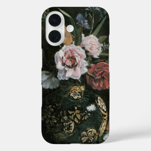 Coques iPhone 16 African Woman Peonies par Frédéric Bazille, Fleurs