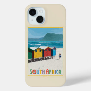 Coque Pour iPhone 15 Afrique du Sud   Plage de Muizenberg