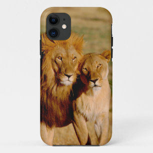 Case-Mate iPhone Case Afrique, Namibie, Okonjima. Lion & Lion