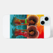 Coques Case-Mate iPhone Afro Beach Queens (Verso (horizontal))