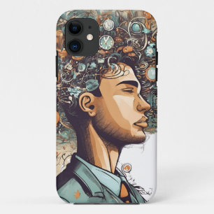Case-Mate iPhone Case Afro Boho Queen - Artiste coloré