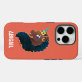 Coques Case-Mate iPhone Afro Unicorn | Magique (Verso (horizontal))