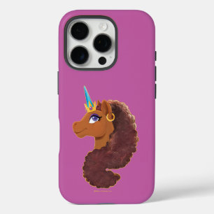 Coques iPhone 16 Pro Afro Unicorn   Unique