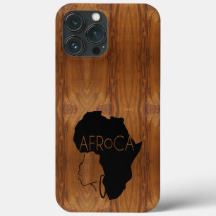 Case-Mate iPhone Case AFRoCA FEMALE Afro plus Afrique apparence de grain