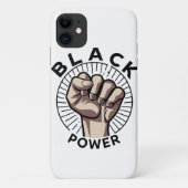 Coques Case-Mate iPhone Afrocentrique Black Power (Dos)