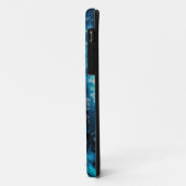 Coques Case-Mate iPhone Agate bleue (Dos/Gauche)