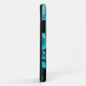 Coques Case-Mate iPhone Agate bleue (Dos/Droite)