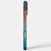 Coques Case-Mate iPhone Agate du feu de soleil (Verso / Droite)