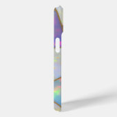 Coques Case-Mate iPhone Agate holographique élégant géométrique (Verso / Droite)