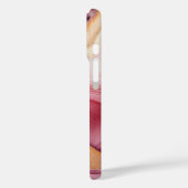 Coques Case-Mate iPhone Agate Or Rose Moderne Élégante Nom (Verso / Gauche)