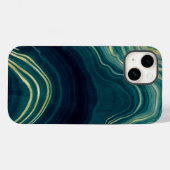 Coques Case-Mate iPhone agate verte (Verso (horizontal))