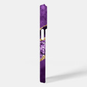 Coques Case-Mate iPhone Agate Violet Violet Or Parties scintillant Votre n (Verso / Droite)