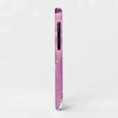 Coques Case-Mate iPhone Agate Violette Élégante (Dos/Gauche)
