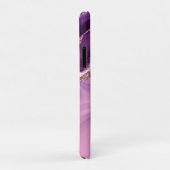 Coques Case-Mate iPhone Agate Violette Élégante (Dos/Droite)