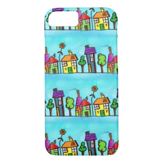 Coques Case-Mate iPhone Agent immobilier bleu  (Dos)