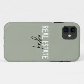 Coques Case-Mate iPhone Agent immobilier | Cadeaux pour le concessionnaire (Dos (Horizontal))