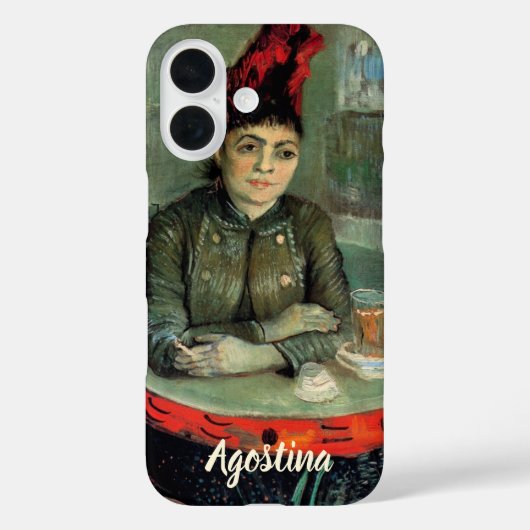 Coques Case-Mate iPhone Agostina Segatori, Café du Tambourin par Van Gogh (Verso)