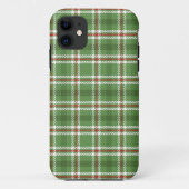 Coques Case-Mate iPhone Agritourisme rustique Vert Pays Simple Plaid (Dos)