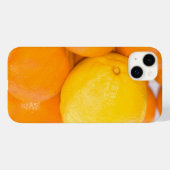 Coques Case-Mate iPhone Agrumes d'agrumes d'orange et de citron (Verso (horizontal))