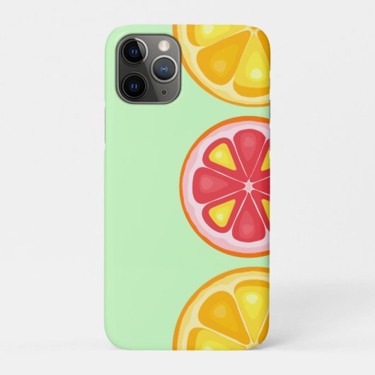 Coques Case-Mate iPhone Agrumes TROPICALES FRUITS D'ÉTÉ Citrons d'orange (Dos)