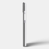 Coques Case-Mate iPhone Ahs motif rayures noires et blanches (Verso / Gauche)