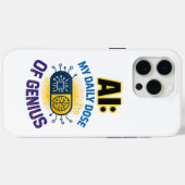 Coques Case-Mate iPhone AI Daily Genius - Smart Dose Intelligence (Verso (horizontal))