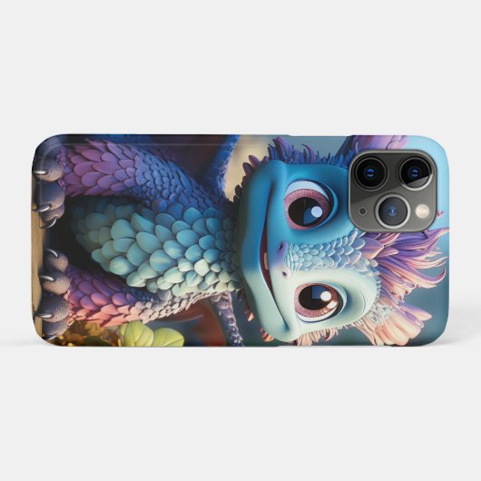 Coques Case-Mate iPhone Aiden, un dragon lunaire (Dos (Horizontal))
