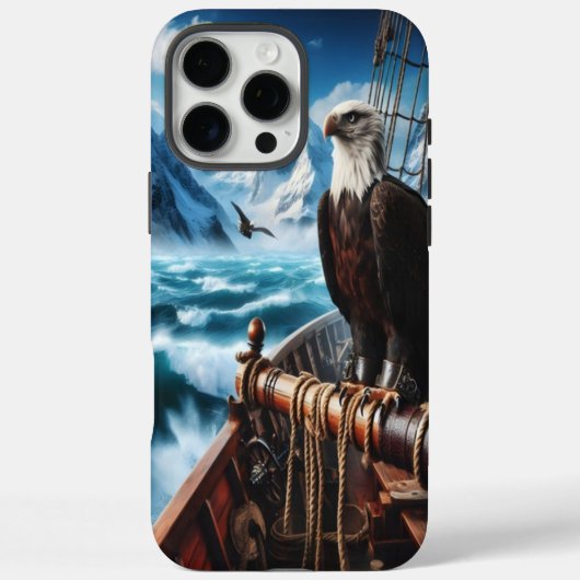 Coques Case-Mate iPhone Aigle à bord d'un navire dans l'Arctique (Verso)