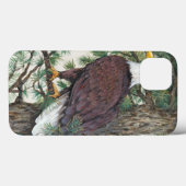 Coques Case-Mate iPhone Aigle à tête blanche (Verso (horizontal))
