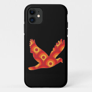 Etui iPhone Case-Mate Aigle Cercles Rétro Funky