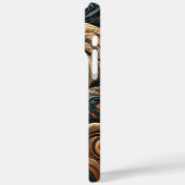 Coques Case-Mate iPhone Aigle dans l'art sauvage en cuir (Verso / Gauche)