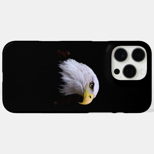 Coques Case-Mate iPhone Aigle de Bald (Verso (horizontal))