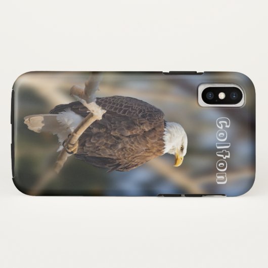 Coques Case-Mate iPhone Aigle de Bald (Dos (Horizontal))