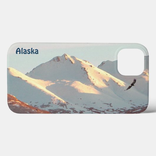 Coques Case-Mate iPhone Aigle d'hiver (Verso (horizontal))
