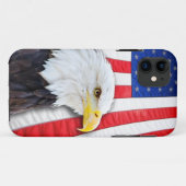 Coques Case-Mate iPhone Aigle et drapeau (Dos (Horizontal))