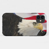 Coques Case-Mate iPhone Aigle et drapeau (Dos (Horizontal))