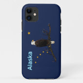 Coques Case-Mate iPhone Aigle Et Drapeau De L'Alaska (Dos)