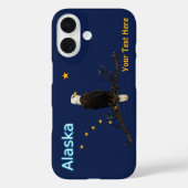 Coques Case-Mate iPhone Aigle Et Drapeau De L'Alaska (Verso)