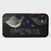 Coques Case-Mate iPhone Aigle et drapeau patriotiques (Dos (Horizontal))