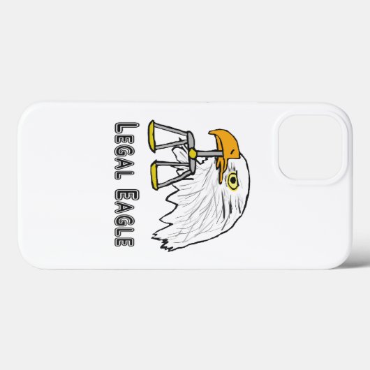 Coques Case-Mate iPhone Aigle juridique (Verso (horizontal))