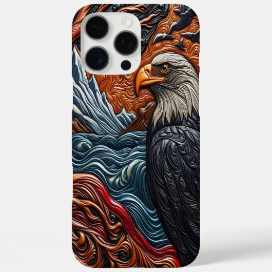 Coques Case-Mate iPhone Aigle Majestueux Art Automobile (Verso)