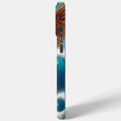 Coques Case-Mate iPhone Aigle Majestueux Tournant Au-Dessus Du Rivage De S (Verso / Gauche)