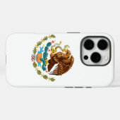 Coques Case-Mate iPhone Aigle mexicain moderne (Verso (horizontal))