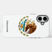 Coques Case-Mate iPhone Aigle Mexicain Personnalisé (Verso (horizontal))
