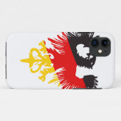 Coques Case-Mate iPhone Aigle noir allemand (Dos (Horizontal))